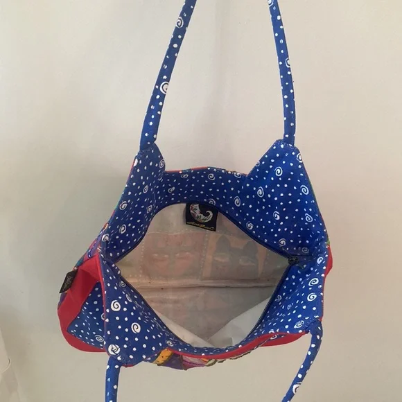 Laurel Burch Signed & Matching Handbag, Charm And Silk Scarf - Picture 11 of 16